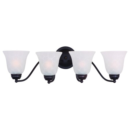 Maxim Basix 4-Light Bath Vanity 2123ICOI